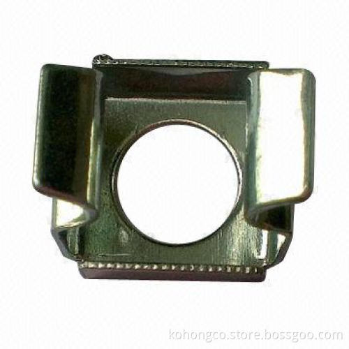 Custom metal stamped part for automotive components